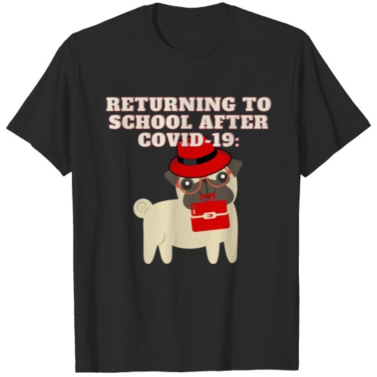 Discover RETURNING TO SCHOOL AFTER COVID HAPPY NEW YEAR T-shirt