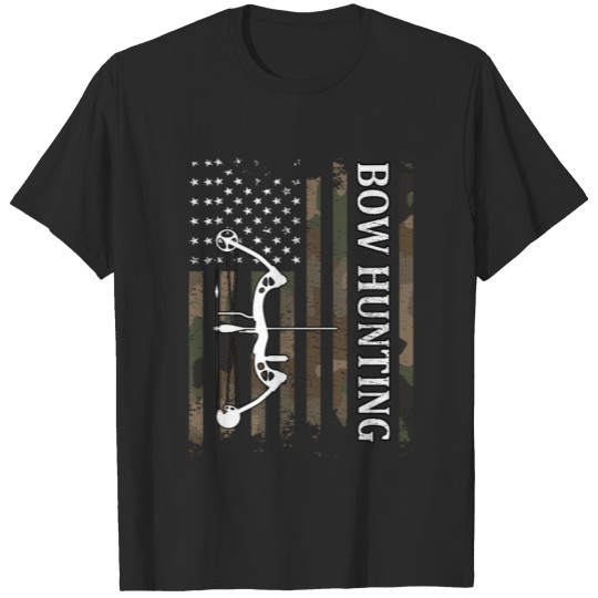 Discover Bow Hunting Archery Hunting Archer Deer Bow Hunter T-shirt