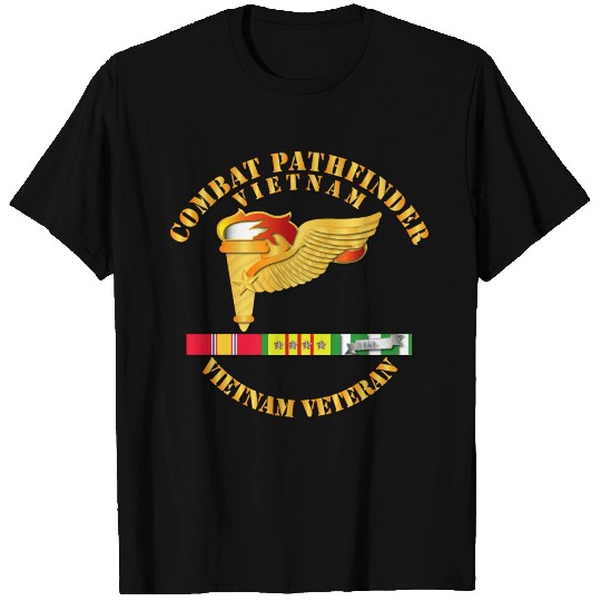Army Combat Pathfinder Veteran w VN SVC T-shirt