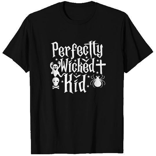 Perfectly Wicked Kid Halloween 2021 shirt T-shirt