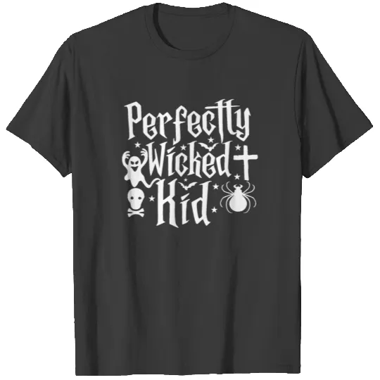 Perfectly Wicked Kid Halloween 2021 shirt T-shirt