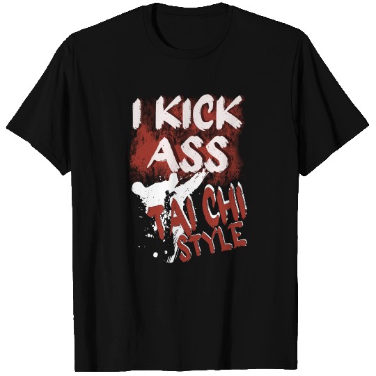 Tai Chi Fighting Style Martial Arts T-shirt