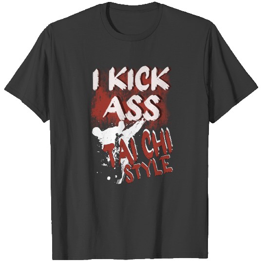 Tai Chi Fighting Style Martial Arts T-shirt