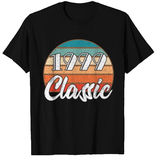 Anniversary Birthday 1999 Classic Colors Design T-shirt