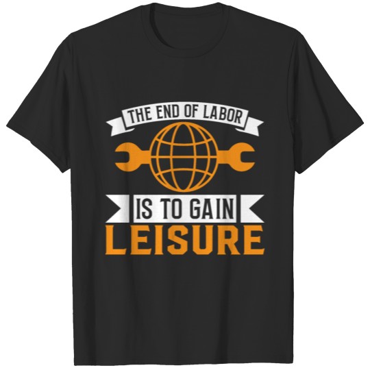 Discover Labor Day Gain Free Time T-shirt