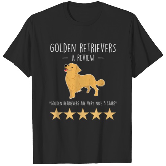 Discover Golden Retriever Review T-shirt