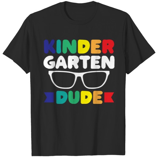 Discover Kids Kindergarten Dude Back To School T-shirt