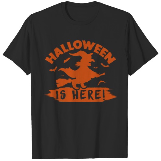 Discover halloween is here Halloween 2021 shirt T-shirt