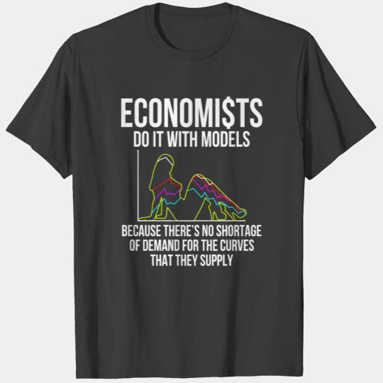 Economist Model Business Economics Graduate T-shirt