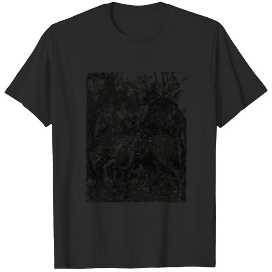 Albrecht Durer Knight Death And The Devil T-shirt