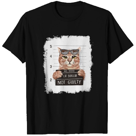 Mean Cat - Not Guilty - Stubborn Pets - Funny T-shirt