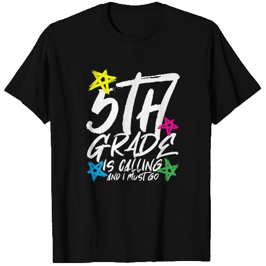 Back To School 5th Grade Fifth Grader T-shirt