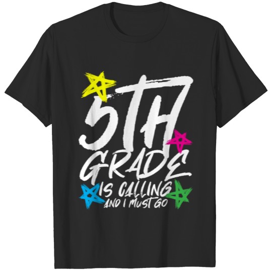 Discover Back To School 5th Grade Fifth Grader T-shirt