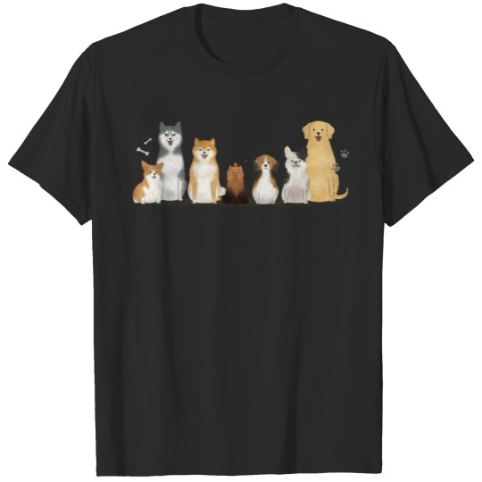 Discover Dog lovers T-shirt
