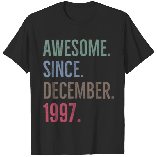 Discover Awesome Since December 1997 T-shirt