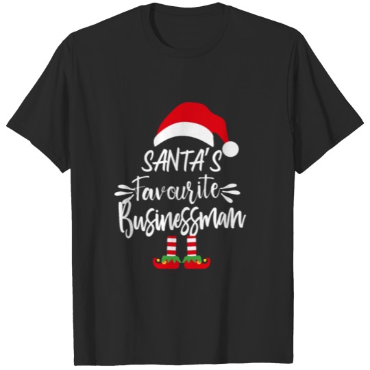 Discover santa's favourite businessman- christmas gift T-shirt