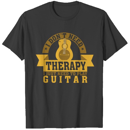 Funny Golf Golfers Tshirt Mens For Guitar Lover T-shirt