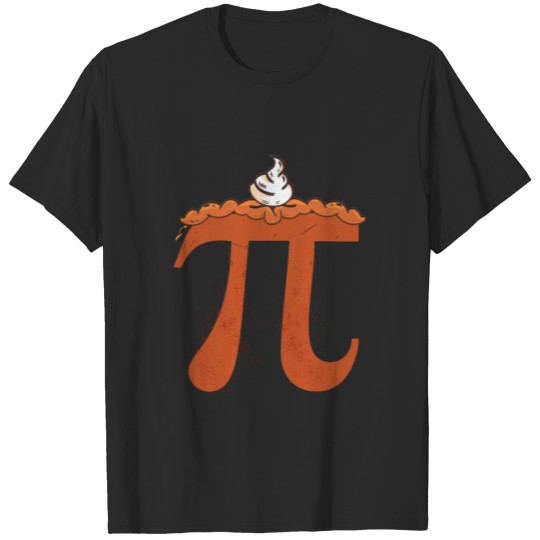 Funny Chocolate Cream Pie Pi Day Math Lover T-shirt