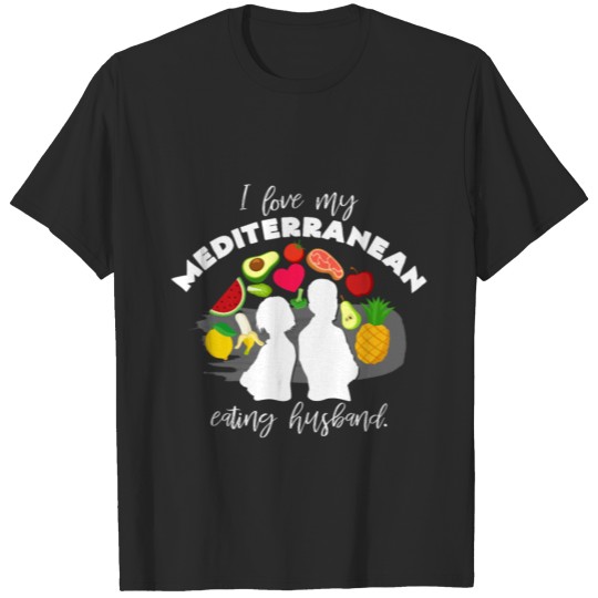 Discover I love my mediterranean husband diet T-shirt