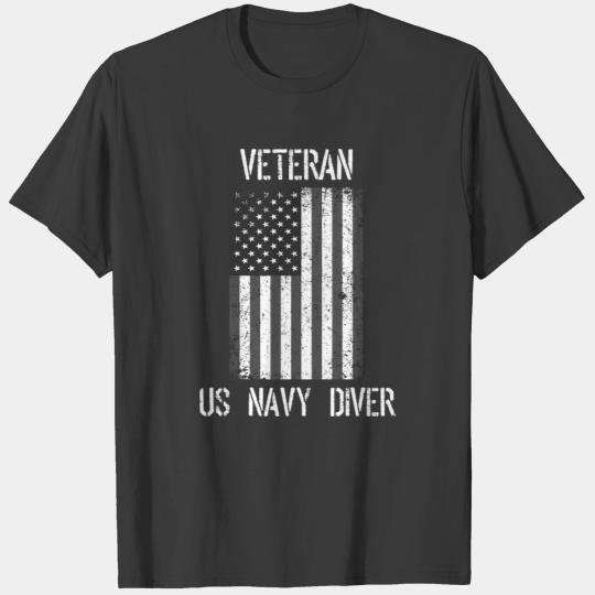 Veteran Us Navy Diver T-shirt