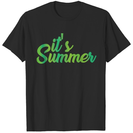 Discover It's Summer It's Summer fun joy party cool design T-shirt