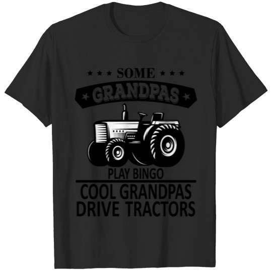 Discover Some Grandpas Play Bingo Cool Grandpas Drive Tract T-shirt
