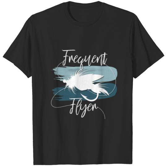 Discover Hobby fly fishing fly fishing gift idea T-shirt