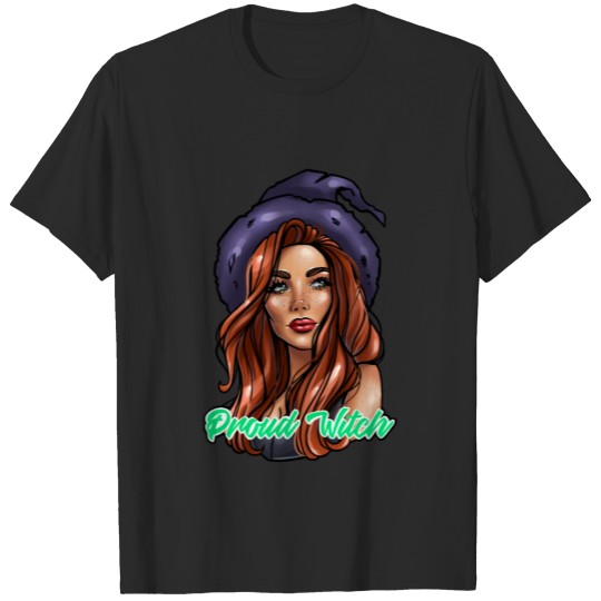 Proud witch red T-shirt