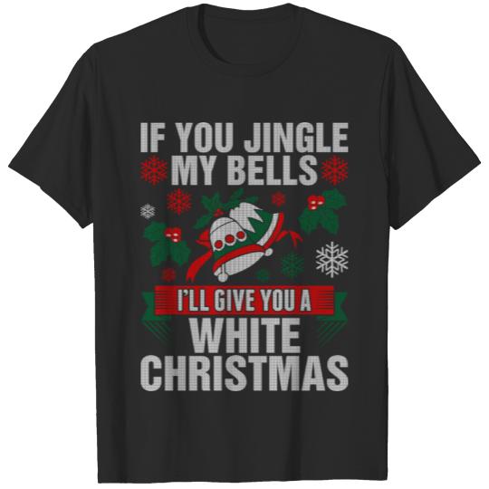 Discover Jingle My Bells I Give You White Christmas Tshirt T-shirt