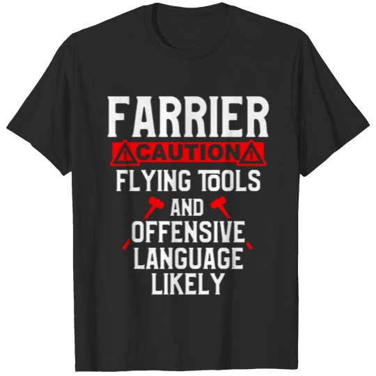 Discover Farrier Tools Horseshoe Hoof Trimming Equine T-shirt