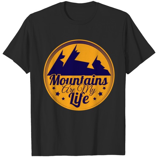 Discover Mountains Are My Life T-shirt