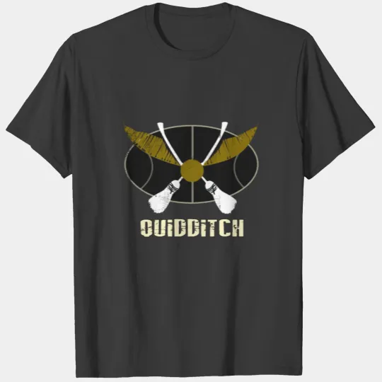 Quidditch Muggle Broomstick Player Team Sport Gift T-shirt