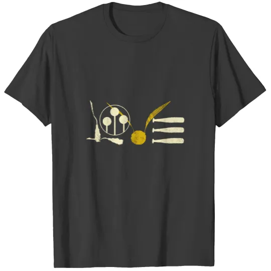 Quidditch Broomstick Hobby Muggle Team Sports Gift T-shirt