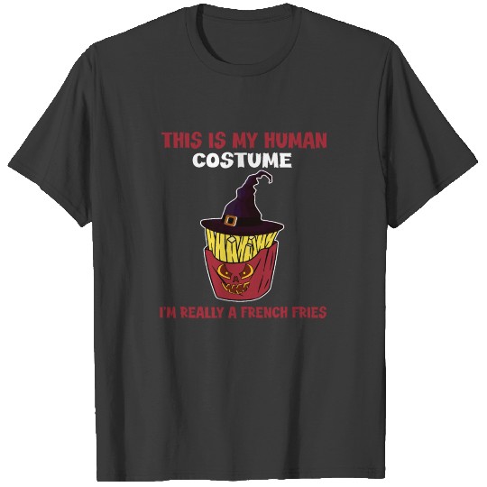 French Fries Halloween T-Shirt T-shirt