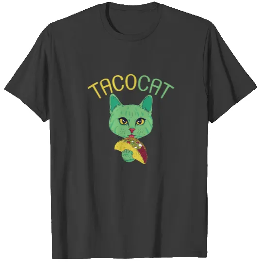 Taco Cat Tacocat Funny Mexican Cinco De Mayo T-shirt