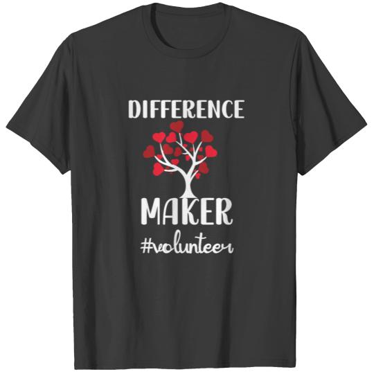 Volunteer Appreciation Volunteering Voluntary Work T-shirt