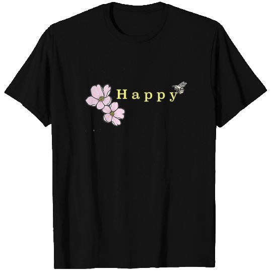 Happy Raglan Baseball Tee T-shirt