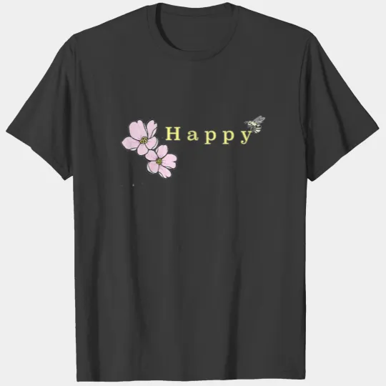 Happy Raglan Baseball Tee T-shirt