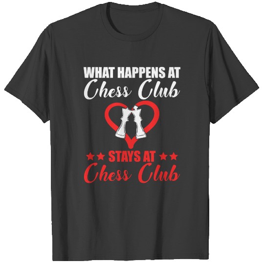 Chess Club Moves Checkmate King Knight Game T-shirt