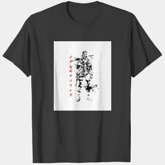 Solid Snake (Metal Gear Solid) v2 T-shirt