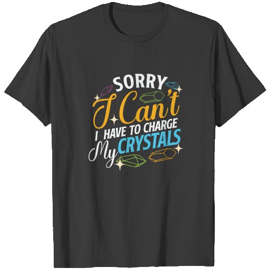 Crystal Healing Crytals Crystals and Stones T-shirt