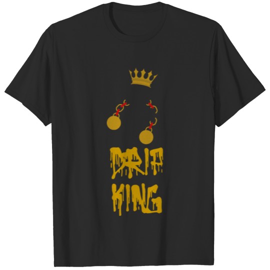 Discover King Classic Red Drip King T-shirt