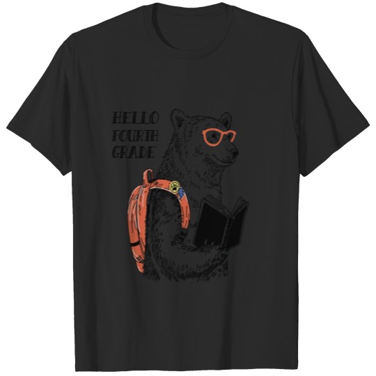 Discover Hello 4th Grade Back To School T-Shirt T-shirt