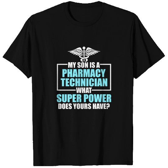 Pharmacy Technician Son Certified Pharma Tech T-shirt
