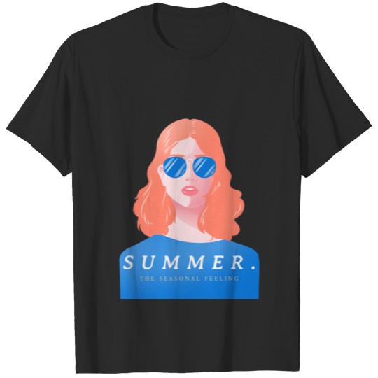 Discover woman with sunglasses 2405b T-shirt