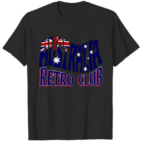 Discover Australia Retro Club - Love AUSTRALIA Design T-shirt