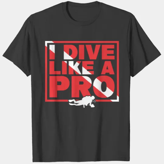 Diver Shark Diving Scuba Diving Gift T-shirt