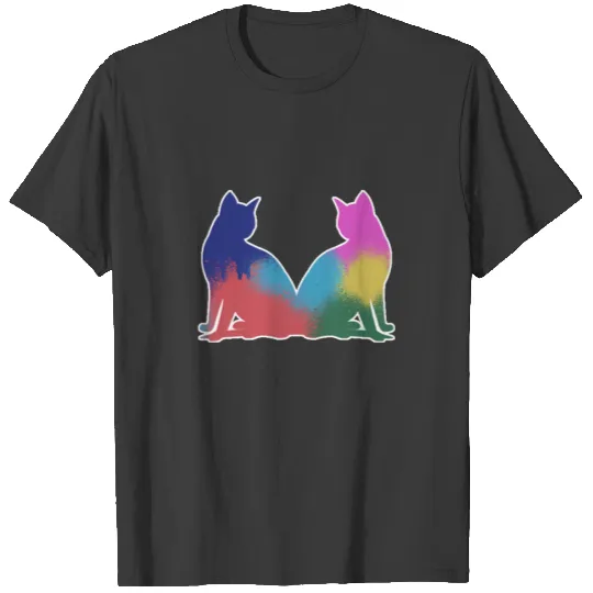 Cat cats catowner catmom crazy catlady cute gift T-shirt