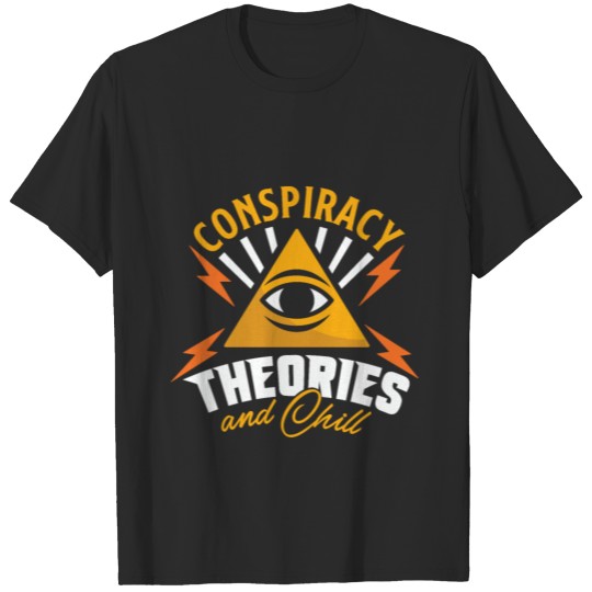 Discover Conspiracy Theories Conspiracy Theorist Illuminati T-shirt