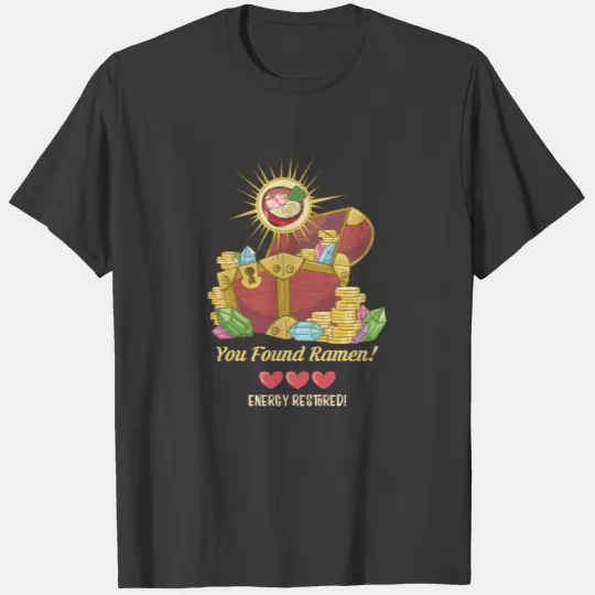You found Ramen Energy Restored, Treasure Video T-shirt